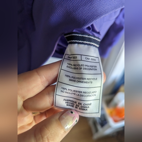 Nike purple windbreaker - Picture 5 of 11